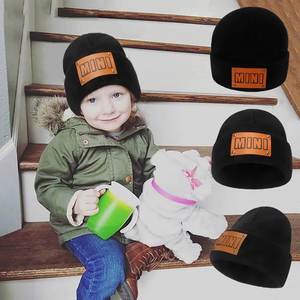 Gorros para niños, gorro de moda para bebé, gorro de invierno para exteriores, unisex, para niños pequeños, niñas y niños, primavera, otoño e invierno - Product Image 2