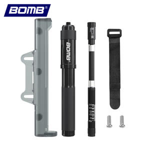 BOMB Mini Bike <b>Pump</b> Mouth Conversion Mountain Bicycle <b>Pump</b> with Pressure Gauge - Product Image 1