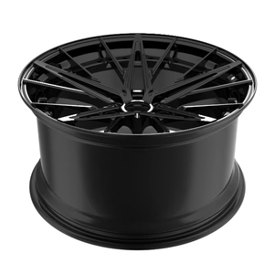 Jantes en alliage noir multi-rayons de 17/18/19/20 pouces 5x114.3 5X112 5X108 adaptées aux voitures de tourisme coréennes et allemandes - Product Image 4