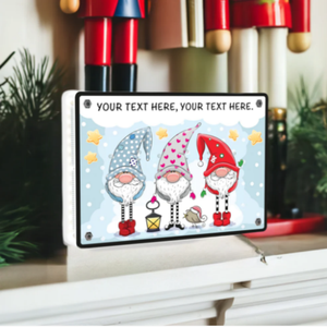 Tùy chỉnh cao trong suốt Acrylic trong nhà <span class=keywords><strong>LED</strong></span> giáng sinh trang trí nội thất Backlit lightbox dấu hiệu cho công ty & Bệnh viện giọng hiển thị - Product Image 5