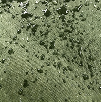 Résistant au vent et aux déchirures, personnalisable, disponible en vert foncé et brun, toile 100% polyester enduite de silicone 12 oz, imperméable