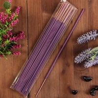 Stik Agarbatti Bambu Aroma Api Unggun, Dupa Aromatik Tahan Lama, Dupa Alami untuk Meditasi Aromaterapi