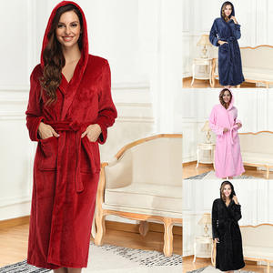 Wholesale Popular Luxury Hotel <strong>Adult</strong> Unisex Soft Bath Robe Pyjama Bathroom Spa Robe Unisex <strong>Adult</strong> Sleepwear <strong>Sleeper</strong> - Product Image 2