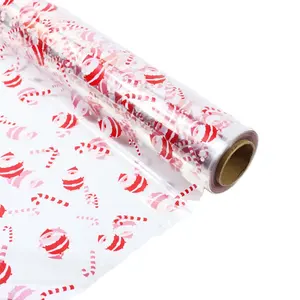 2024 vente en gros Cellophane Wrap Roll papier d'emballage cadeau pour l'emballage de fleurs