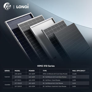 Pannello Solare Longi 635W 640W 645W 650W Tipo N Bifacciale Pannelli Fotovoltaici 655W 660W 665W Longi Himo X10 - Product Image 3