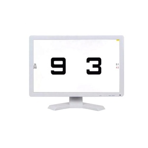 Panel de gráfico de <span class=keywords><strong>visión</strong></span> de pantalla SJ Optics, Panel de agudeza Visual Led, tabla optométrica, prueba de <span class=keywords><strong>visión</strong></span> ocular de 19 pulgadas - Product Image 1