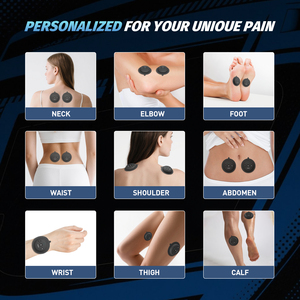 OEM ODM Kontrol Nirkabel Melalui Aplikasi Satu untuk Enam Peralatan Terapi Fisik Stimulator Otot Mesin Tens Unit - Product Image 2