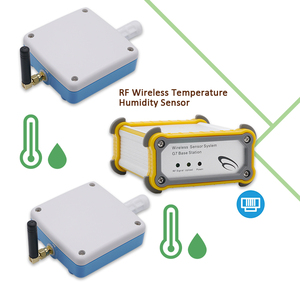 Sensor de Monitoreo de Alquileres IoT con Salida RS485, 2 Conjuntos de Sensores Inalámbricos de Temperatura y Humedad por Radiofrecuencia - Product Image 2