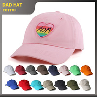 Gorra de Béisbol de Algodón de Dos Tonos con Logotipo Bordado Personalizado de Calidad de Marca, Gorra de Béisbol de Perfil Bajo Sin Estructura