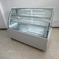 Vitrine réfrigérée de comptoir pour gâteaux, petite vitrine de présentation pour magasin