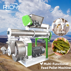 מכונת ייצור כופתיות מזון לאלפלפה של RICHI - בעלת תו תקן CE, מכונת ייצור כופתיות מזון לציפורים, תוכים, בקר, עיזים קטנים וחזירים - מחיר - Product Image 1