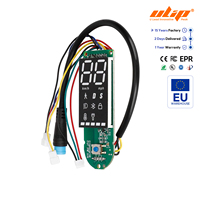 Tablero de Instrumentos con Pantalla BT para Scooter Eléctrico M365 Pro 1S Pro2 Mi3, Medidor de Tablero con Adaptador