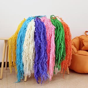 Commercio all'Ingrosso 5 Pezzi Piante Naturali Fiori di Amaranto Pendulo Conservati Amaranthus Caudatus per Decorazione di Matrimonio - Product Image 4