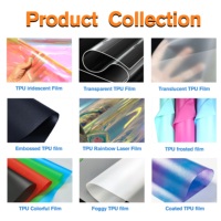 Film TPU Élastique Imprimé à Carreaux Personnalisable en Couleur et Taille, Écologique, Résistant aux Déchirures, Imperméable, Léger, Respirant, en Polyester Transparent