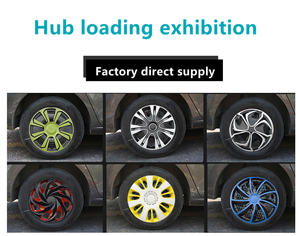 Cover Rims Car Wheel Covers 14 Universal Plastic Car Wheel Center All Black 13"14"15"16" Hubcap Wheel Cover Car Hubcaps Size 16 Rims Cover