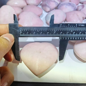 Tinh thể tự nhiên chất lượng cao giá bán buôn hồng <span class=keywords><strong>OPAL</strong></span> hình trái tim đá cho trang trí nội thất - Product Image 5