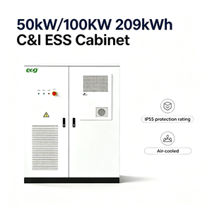 50kW 100kW 209kWh ESG Cabinet Air Cooled Outdoor Battery <b>Energy</b> <b>Storage</b> <b>System</b> for Solar PV - Product Image 3