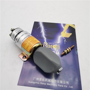 Électrovanne d'arrêt de carburant 24V 1751-2467 3864274 Électrovanne d'arrêt 1751-24E7 - Product Image 4