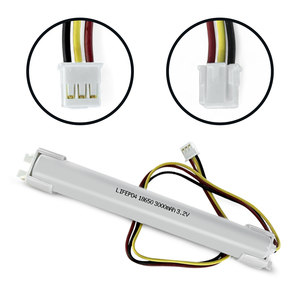 JINTION 3.2V 3000mAh LiFePO4 Baterai Pengganti Lampu Darurat untuk Tridonic 28002318 2A CON - Product Image 2