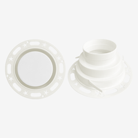 Diffuseur ABS détachable réglable pour système CVC moderne, en plastique, type encastré sans cadre, pour une ambiance apaisante, idéal pour sous-sol et salon