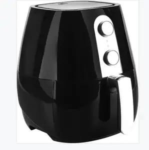 4L Smart Electric Air Fryer Black With Adjustable Thermostat Household Oil-Free And Easy Clean Power Source