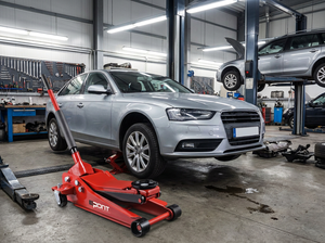 Gato hidráulico de acero de doble pistón de 3 toneladas con certificación CE GS, altura máxima de 500 mm para elevación de vehículos - Product Image 2