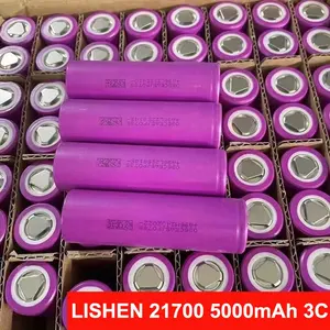 Lishen LR2170SD 21700 5000mAh 3.6V แบตเตอรี่ลิเธียมแบบชาร์จไฟได้ Lishen 21700 แบตเตอรี่ 5000mAh