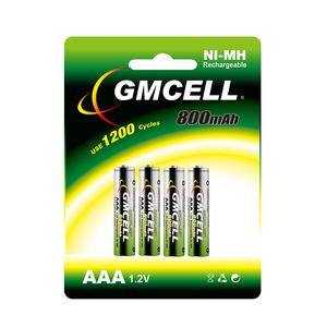 GMCELL Brand 1.2V NiMh AA 1200mAh Rechargeable Battery for Consumer Electronics Toys Flashlights & Vehicles - Product Image 4