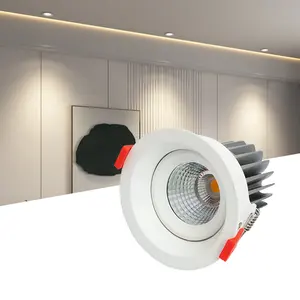 إكولوكس ضوء نافذة led تجاري لإضاءة متاجر الملابس 12 وات ضوء led يمكن تخفيفه ضوء فضي للمنزل