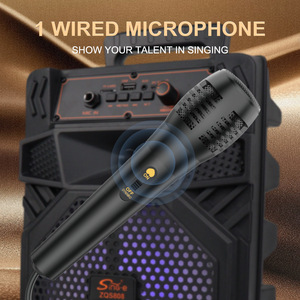 Altavoz Inalámbrico SING-E para Exteriores, Bajos Super Potentes, Conexión TWS, Alto Volumen, Ranura para Tarjeta FM, Batería de 1000-2000 mAh, 5-10 W, Karaoke en Casa - Product Image 2