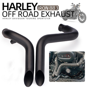 Accessoires de commande avant personnalisés pour pot d'échappement de <span class=keywords><strong>moto</strong></span> Harley <span class=keywords><strong>T7</strong></span> Softail Sportster 883 1200 - Product Image 3