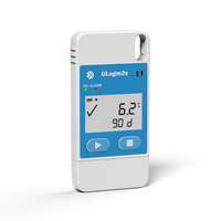 Registrador de Datos de Temperatura y Humedad USB Reutilizable Sigmawit, Seguimiento de Cadena de Frío sin Software para Productos Farmacéuticos y Alimentos