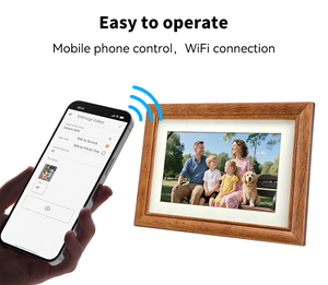 Hipoink nhà sản xuất sang trọng <span class=keywords><strong>DIY</strong></span> Wifi Khung ảnh kỹ thuật số kỹ thuật số E mực hiển thị khung ảnh - Product Image 3