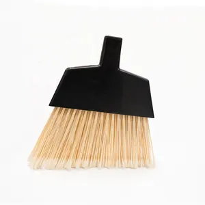 High Quality Popular Plastic Heavy Duty Sweeping Wide Angle Broom Head For Industrial Household Road Garden Floor Cleaning