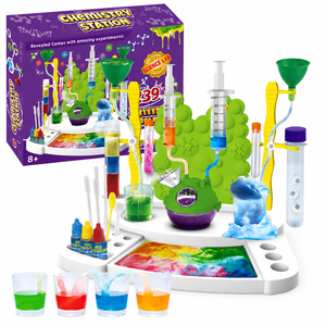 Equipo de Experimentos Químicos Mágicos para Niños, Kit de Laboratorio de Ciencias para Niños Mayores de 14 Años, Juguete Educativo de Plástico, Regalo de Cumpleaños - Product Image 1