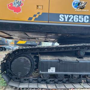 Excavadora de cadenas usada SANY 265, de segunda mano, marca original china, 26.5 toneladas, excavadora de cadenas de tamaño mediano, excavadora usada. - Product Image 6