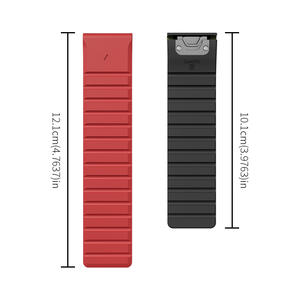 <span class=keywords><strong>Bracelet</strong></span> en silicone magnétique pour <span class=keywords><strong>Garmin</strong></span> Fenix 7/7X/6/6X Pro/5X/5 Pro Quick Fit 22/26mm <span class=keywords><strong>Bracelet</strong></span> de luxe pour Gen 2/Enduro 2/Descent Mk1 - Product Image 4