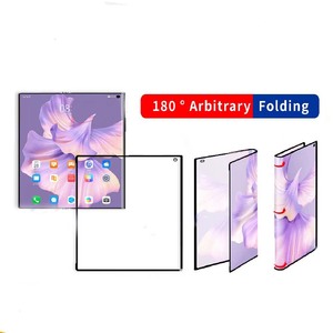 Novecel 100% CPI กระจกหน้าจอพับได้ยืดหยุ่น + กาว OCA สำหรับ Samsung <span class=keywords><strong>Galaxy</strong></span> <span class=keywords><strong>Z</strong></span> <span class=keywords><strong>Fold</strong></span> 7 4 5 6ฟิล์มนิ่มด้านหน้าสัมผัส LCD - Product Image 1