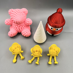 Ours imprimé en 3D sur mesure, résine d'impression FDM pour usinage, jouet WHALE-STONE, cadeaux d'anniversaire pour enfants - Product Image 4