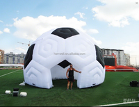 Tente de dôme de football de sports de football en plein air tente gonflable pour le doom de football d'air de terrain de football avec le ventilateur pour des ventes