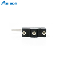 Micro-interrupteur horizontal en plastique SPDT de haute qualité Asiaon TM-1701, étanche IP40, 380V 15A, pour contrôle industriel, certifié CCC CE RoHS
