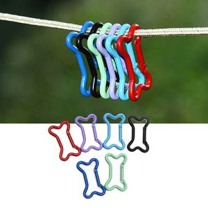 YYX Vente en gros Promotionnel Durable <span class=keywords><strong>Mousqueton</strong></span> <span class=keywords><strong>porte</strong></span>-clés fantaisie en alliage de zinc moulé, forme os de chien, 5 cm - Product Image 2