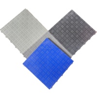 Dalles de sol de garage en PVC vinyle emboîtables, dalles de sol, dalles en PVC pour garage, tapis de sol en PVC
