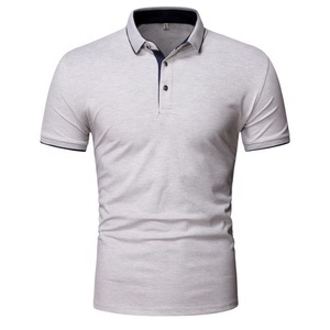 Polos de sport unisexe pour hommes, vêtements de sport décontractés avec motif imprimé, vêtements de fitness 100% coton, polos - Product Image 3