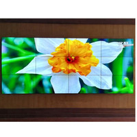   Panel de Pantalla LCD para Video Wall de 46, 49, 55, 65 y 75 Pulgadas, 1.7mm, 4K, Bisel Delgado, con Controlador de Video Wall