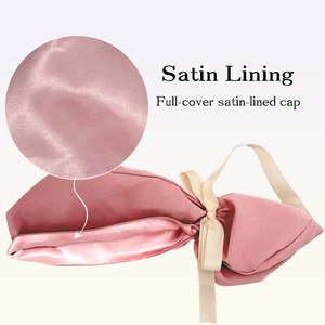 Cappelli da Infermiera con Fodera in Raso Rosa Stampata per Donne con Coda di Cavallo, per Cliniche e Ospedali, per Capelli Lunghi - Product Image 3
