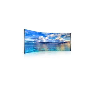 China Supplier Hd Tv Big Outdoor Led Screen Led Advertising Screen Soft Module Curved Display Screen