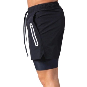 Wholesale Casual Eco-Friendly Men's Fitness Workout Shorts Summer Breathable Lining Sports Gym - Product Image 4
