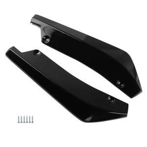 จัดส่งฟรี ชุดแต่งกันชนหลังรถยนต์ 2 ชิ้น สีดำเงา - Product Image 5