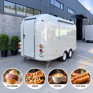 Belyoo ODM Food Trailer Rimorchiabile, Carretto Ambulante per Pizza, Ideale per Promenade Costiere - Product Image 1